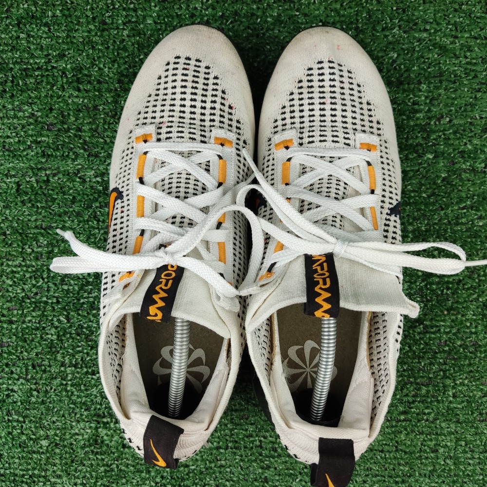 Nike Sneakers Kids 7Y White Air VaporMax 2021 FK DB1550-104 Flyknit Running Shoe - Picture 9 of 9